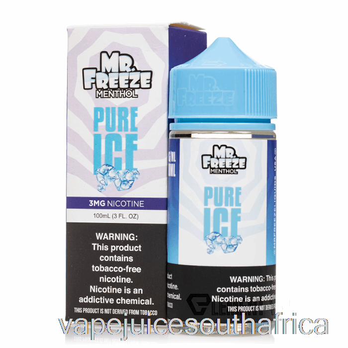Vape Juice South Africa Pure Ice - Mr Freeze - 100Ml 3Mg